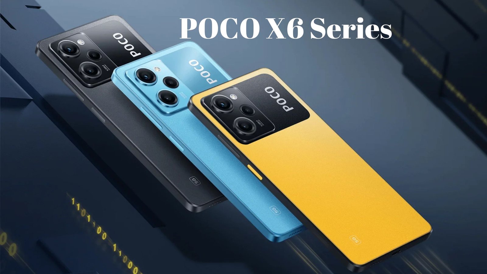 POCO X6 Series Launch in India